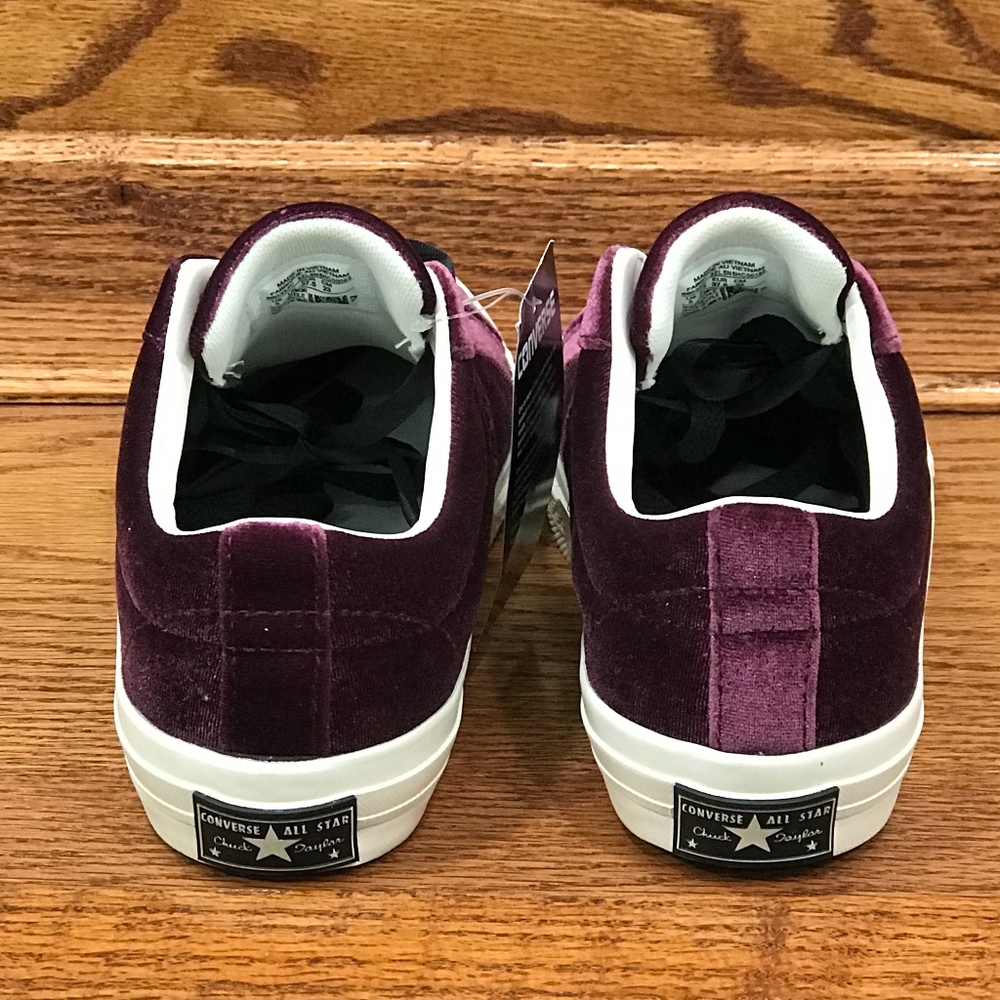 🎁 Converse One Star Ox Dark Sangria Shoes - Picture 5 of 7